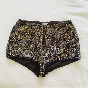ASOS High waisted sequin shorts ✨